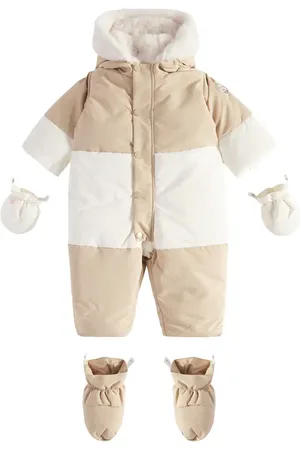 BONPOINT Baby Daegon colorblocked down snowsuit