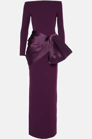 Solace Kori off-shoulder gown
