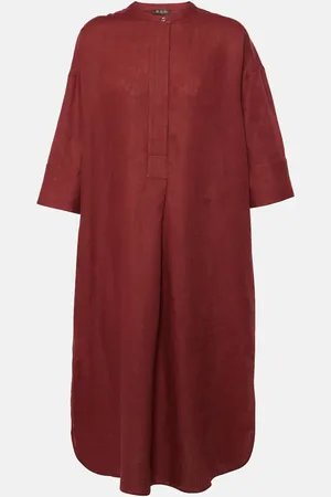 Loro Piana Lindsie linen kaftan