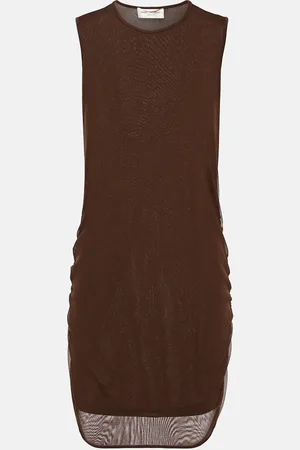 Saint Laurent Tulle minidress