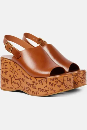 Chloé ChloÃ© Maxime leather wedges