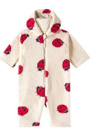Konges Sløjd Konges SlÃ¸jd Baby Jody printed hooded teddy onesie