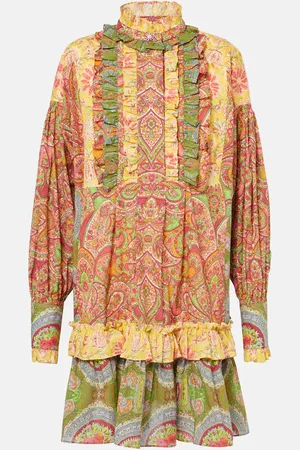 VALENTINO Voyage Imaginaire cotton minidress