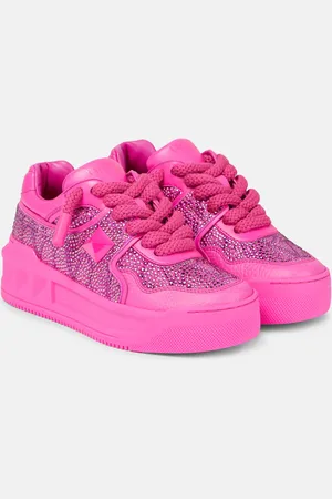 VALENTINO GARAVANI One Stud XL Toile Iconographe platform sneakers