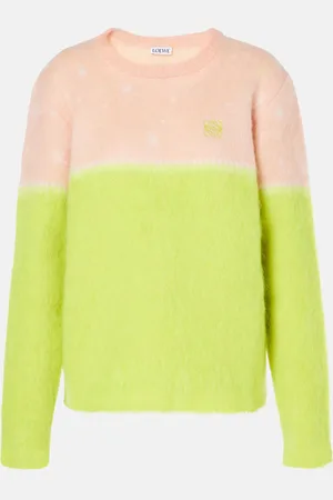 Loewe X Suna Fujita mohair and wool-blend sweater