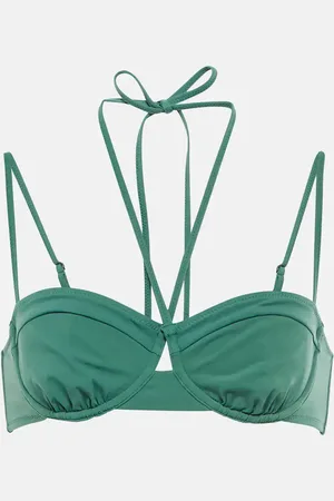 ULLA JOHNSON Aleena halterneck bikini top