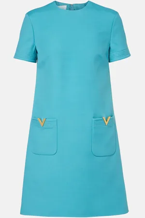 VALENTINO Crepe Couture minidress