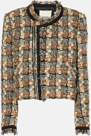 Isabel Marant Kerry cropped wool-blend jacket