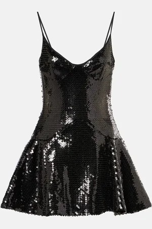 DAVID KOMA Sequined minidress