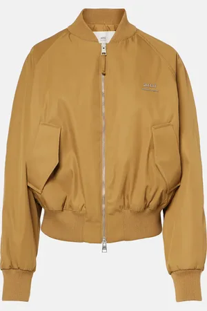 Ami Technical twill bomber jacket
