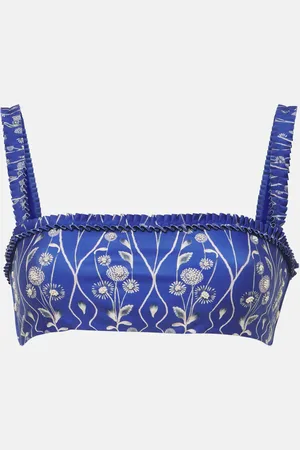 Agua by Agua Bendita Olmo printed bikini top