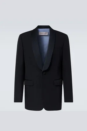 VALENTINO Virgin wool tuxedo jacket