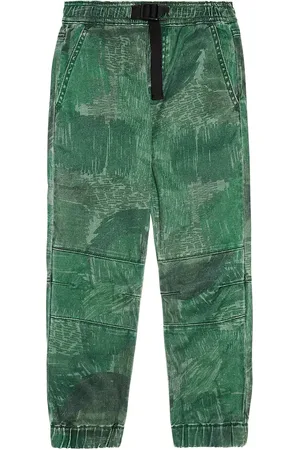 Stella McCartney Printed cotton canvas pants