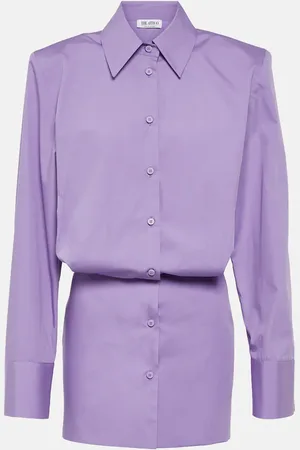 The Attico Margot cotton minidress