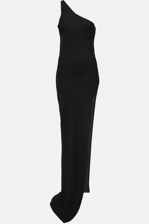 Monot MÃ´not One-shoulder chiffon maxi dress