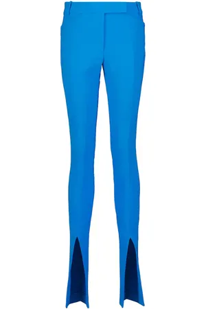 The Attico Freja high-rise techno crÃªpe pants