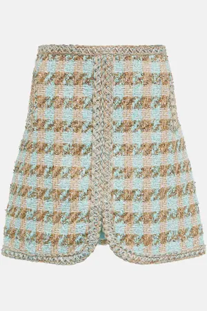 Giambattista Valli High-rise tweed miniskirt