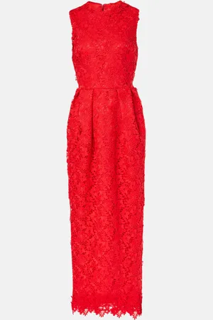 Safiyaa Alani lace midi dress
