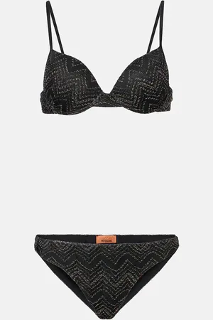 Missoni Zigzag lamÃ© bikini