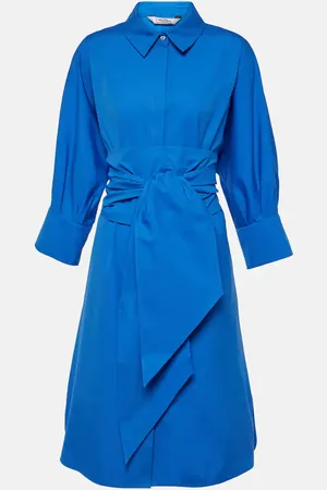 Max Mara Cotton poplin shirt dress