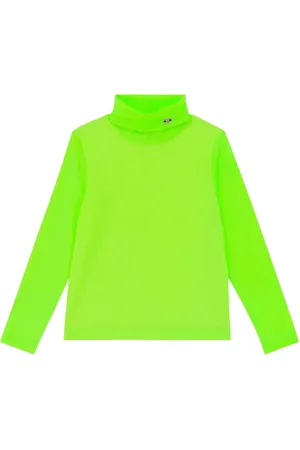 CAROLINE BOSMANS Mesh turtleneck top
