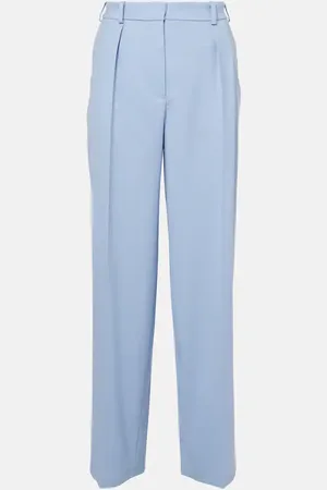 Joseph Bucklel wool crÃªpe wide-leg pants