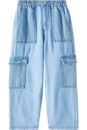 The New Society Edelssa colorblocked cargo jeans