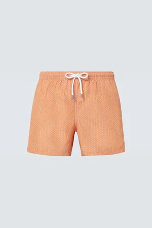 FEDELI Printed swim trunks