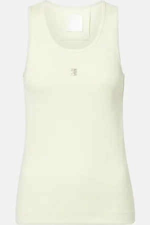 Givenchy 4G ribbed-knit cotton tank top