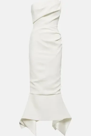 MATICEVSKI Suffix off-shoulder crÃªpe gown