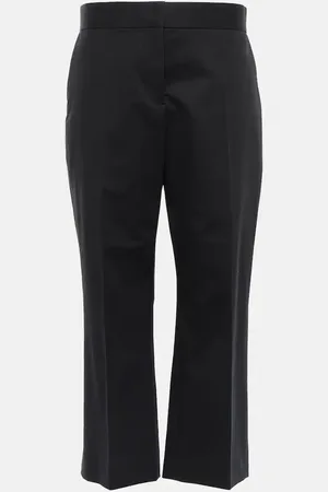 The Row Bapri cotton-blend cropped pants