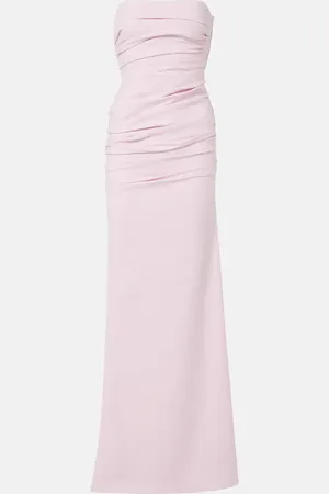MATICEVSKI Intoxicate ruched strapless gown