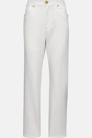 Balmain High-rise straight jeans