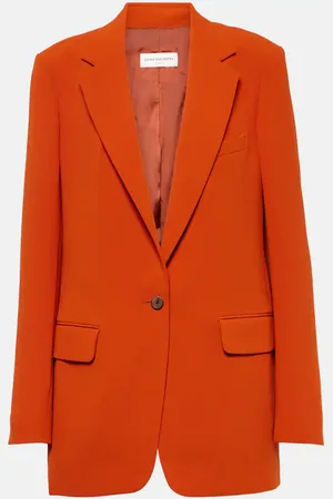 DRIES VAN NOTEN CrÃªpe blazer