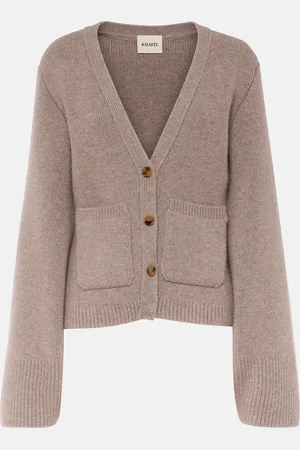 Khaite Scarlet cashmere-blend cardigan