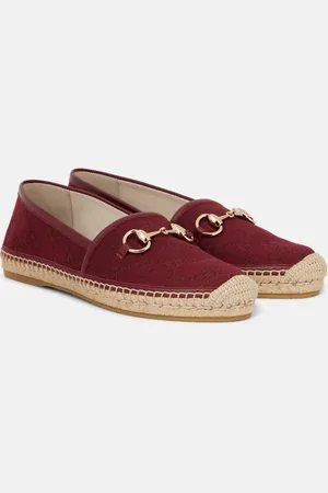 Gucci Horsebit GG Canvas espadrilles