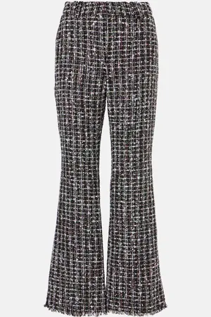 Balmain Tweed flared pants