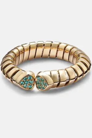 Marina B Trisolina 18kt ring with tourmalines