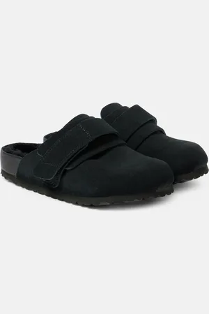 Birkenstock X Tekla Nagoya suede slippers