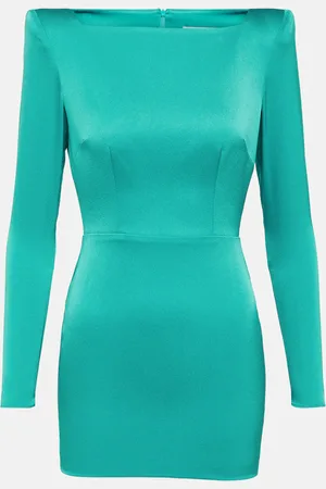 ALEX PERRY CrÃªpe satin minidress