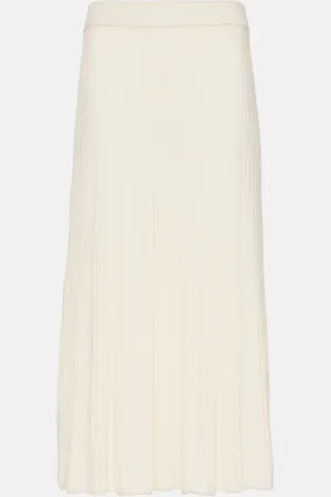 Joseph Knitted wool midi skirt