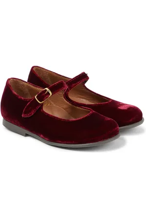 PèPè PÃ¨PÃ¨ Velvet ballet flats