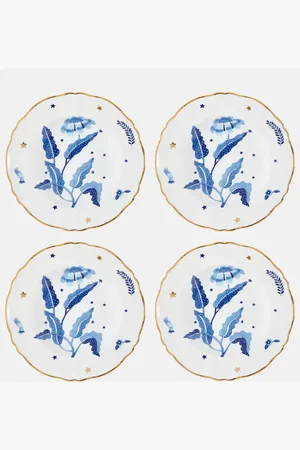 BITOSSI Marino set of 4 porcelain soup plates
