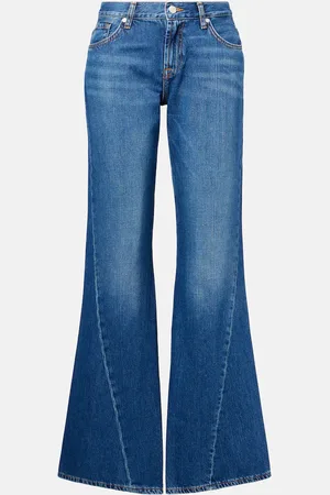7 for all Mankind Spencer mid-rise flared jeans