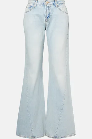 7 for all Mankind Spencer mid-rise flared jeans