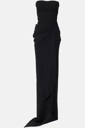 MATICEVSKI Marlene strapless silk-blend gown