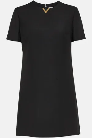 VALENTINO CrÃªpe Couture minidress