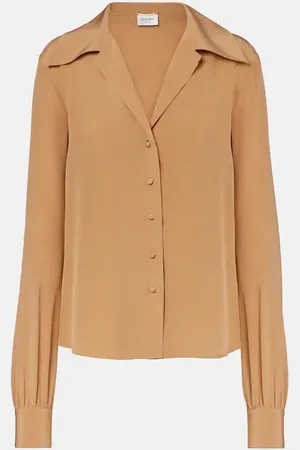 Saint Laurent Silk crÃªpe de chine blouse