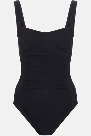 Karla Colletto Basics ruched swimsuit