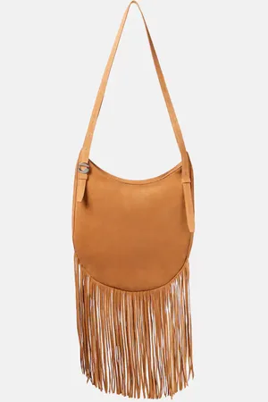 COPERNI Fringed suede shoulder bag